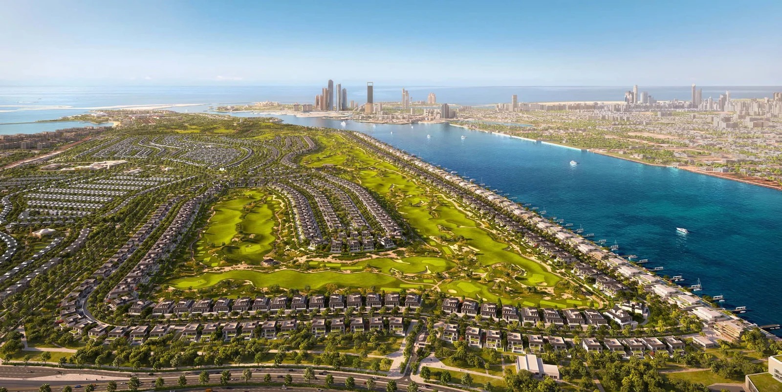 Hudayriyat Golf Estates architectural rendering